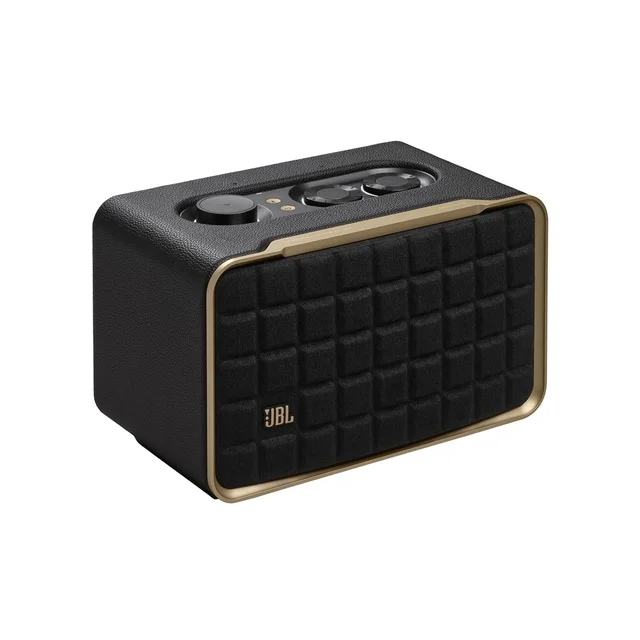 JBL Authentics 200 - Wireless Home Speaker, Built in Wi-Fi, Bluetooth and Voice Assistants, Built in Alexa and Google Assistant