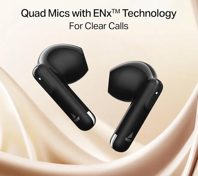 boAt Boat Airdopes Ace Gen 2 TWS Earbuds with 45H Battery, 4Mics ENx Tech, ASAP Charge, 13mm Drivers, 50 ms Low Latency, IPX5, Bluetooth Earbuds, TWS Ear Buds Wireless Earphones with mic - ACE GEN2
