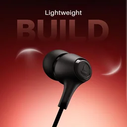 boAt Boat Bassheads 95 (2025 Launch) Wired in Ear Phones,10Mm Drivers,Signature Sound,in-Line Microphone,Integrated Controls,Snug Fit,Lightweight,Voice Assistant,120Cm Cable & 3.5Mm Jack(Active Black) - BASSHEAD 95