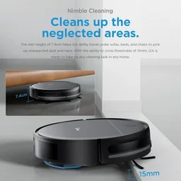 Midea I2a Robotic Vacuum Cleaner- BlackMI2AINBK @2241 (DPF) - MI2AINBK @2241 (DPF)