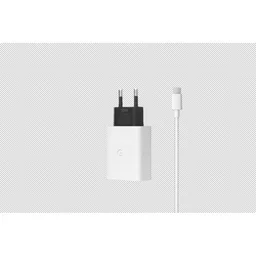 Google 30W 5A, USB C, Power Charger Combo for Google Devices GA02431-IN (Type C to C Cable Included) - 30W WITH CABLE