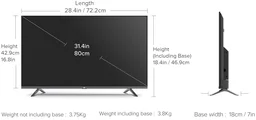 XIAOMI Mi TV 4A 32 Horizons - Horizons