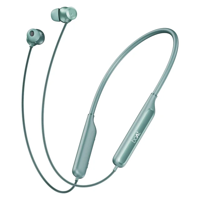 Boat Rockerz 210 ANC Bluetooth in Ear Neckband w/Spatial Audio, 30dB ANC, AI-ENx Technology, 40hrs Playback, EQ Modes, 13 mm Drivers, Dual Pairing & Fast Pair