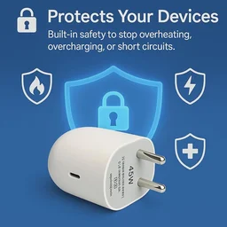 Google Original Google 45W Type C Fast Charger Adapter for Google Pixel 10 (Pro/Pro XL/Fold) 9a/9 Pro/9 Pro XL/8a/8/15R/15/3a lite & Laptop, Tablet, Chromebook & More|30W Quick Charging USB-C Adaptor - White - 45W