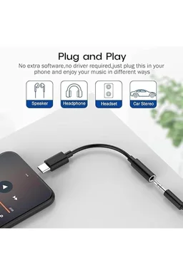 Apple USB Type C to 3.5 mm Audio Jack Connector, Headphones Jack Converter Compatible with Galexy S8 Plus, S9, S9 Plus, S10 Plus,S10 Lite,S23 Ultra,S20 FE, S21, S20, S22 & Other Samsuung Devices pk 1 - C TO 3.5 MM JACK