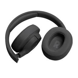 JBL Tune 720BT Wireless Over Ear Headphones with Mic, Pure Bass Sound, Upto 76 Hrs Playtime, Speedcharge, Dual Pairing, Customizable Bass with Headphones App, Lightweight, Bluetooth 5.3 - TUNE 720BT