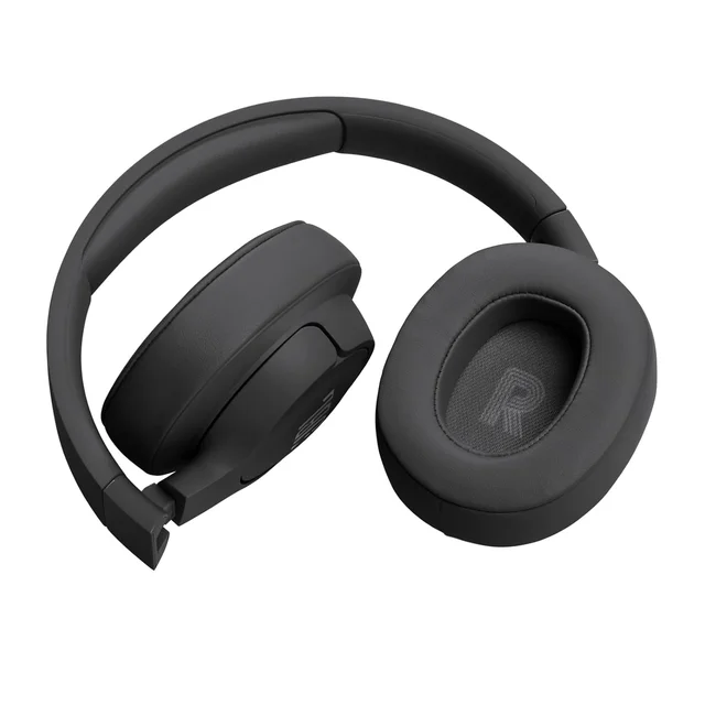 JBL Tune 720BT Wireless Over Ear Headphones with Mic, Pure Bass Sound, Upto 76 Hrs Playtime, Speedcharge, Dual Pairing, Customizable Bass with Headphones App, Lightweight, Bluetooth 5.3 - TUNE 720BT