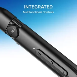boAt Boat Rockerz 301 ANC, (~30dB) ANC, 13mm Drivers,ENx, 40ms Low Latency, Hall Switch, Stream Ad Free Music via App Support, Bluetooth Neckband, Wireless with Mic Earphones - Rockerz 301 ANC