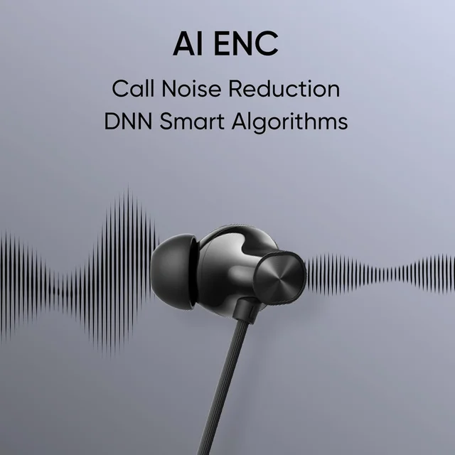 REALME realme Buds Wireless 3 Neo in Ear Bluetooth Neckband with 13.4 Mm Dynamic Bass Boost Driver,Upto 32 Hours Playback,Fast Charge,Ai Enc,45Ms Low Latency,Ip55 Dust&Water Resistannt&Bluetooth V 5.4 Black - WIRELESS 3 NEO