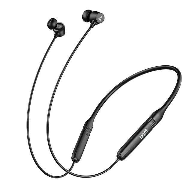 boAt Boat Rockerz 301 ANC, (~30dB) ANC, 13mm Drivers,ENx, 40ms Low Latency, Hall Switch, Stream Ad Free Music via App Support, Bluetooth Neckband, Wireless with Mic Earphones - Rockerz 301 ANC