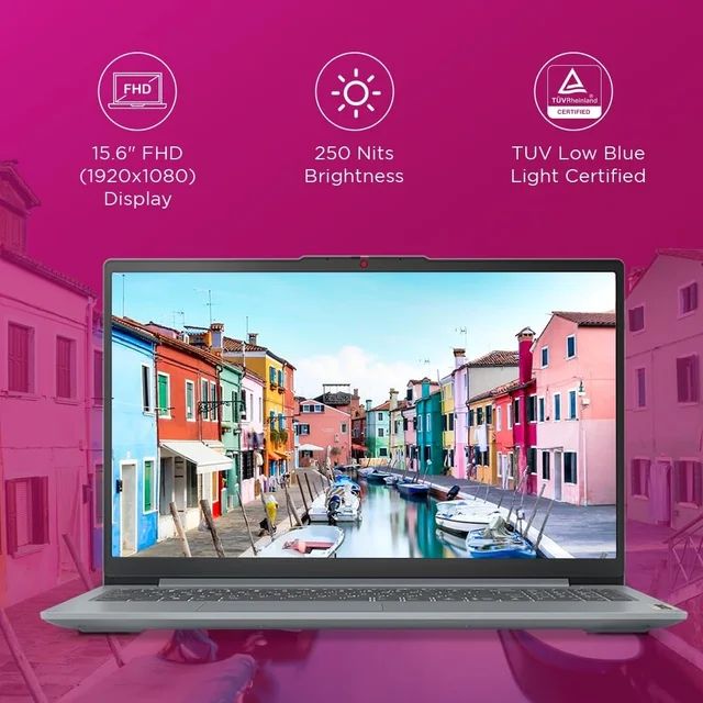 Lenovo LENOVO IDEAPAD SLIM 3 R7-5825U/16GB RAM/512GB SSD/WIN11+MSO - 39.62 cm (15.6 Inch), Gray, Ryzen 7 Octa Core, 512 GB, 16 GB, DDR4, 5825U, Up to 4.5 GHz, SSD, NO, AMD, 12MB, Windows 11 Home, Laptop, Power Adaptor, User Guide, Warranty Documents