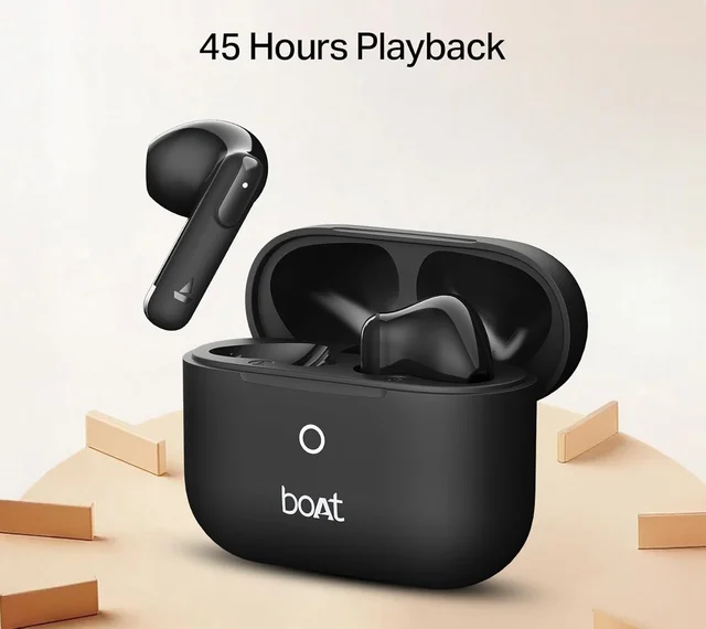 boAt Boat Airdopes Ace Gen 2 TWS Earbuds with 45H Battery, 4Mics ENx Tech, ASAP Charge, 13mm Drivers, 50 ms Low Latency, IPX5, Bluetooth Earbuds, TWS Ear Buds Wireless Earphones with mic - ACE GEN2