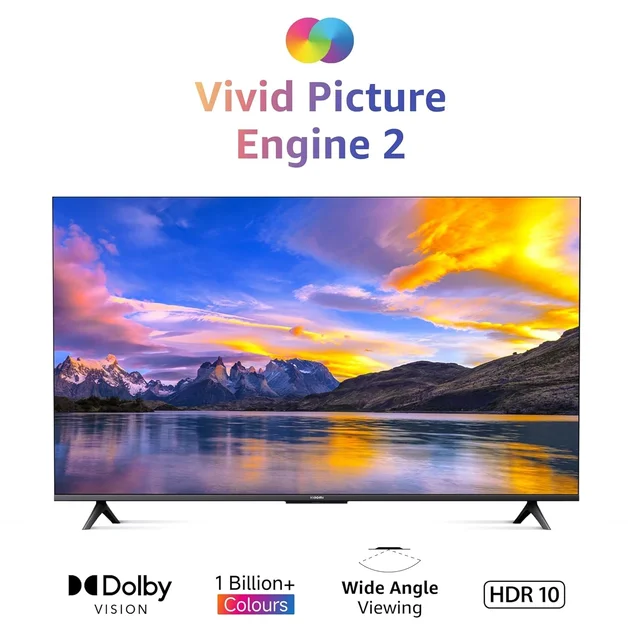 XIAOMI Xiaomi 108 cm (43 inches) A Pro 4K Dolby Vision Smart Google LED TV L43MA-AUIN (Black) - A Pro 4K