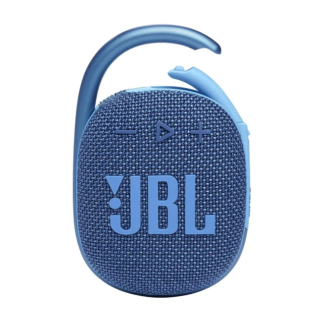 JBL Clip 4 Eco - Ultra-Portable Waterproof and Dustproof Bluetooth Speaker, big audio & punchy bass, made with 90% post-consumer recycled plastic, Integrated carabiner, Up to 10 Hours of Play - CLIP 4 ECO