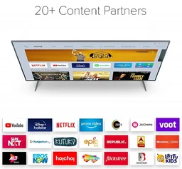 MI Mi TV 4X 43inch 4K UHD android smart TV with voice command - L43M4-4AIN