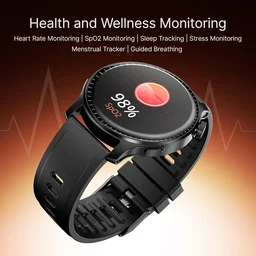 boAt Ultima Summit Smartwatch with 1.43" AMOLED Display, Cloud Watch Faces, Emergency SOS, Functional Crown - ULTIMA SUMMIT