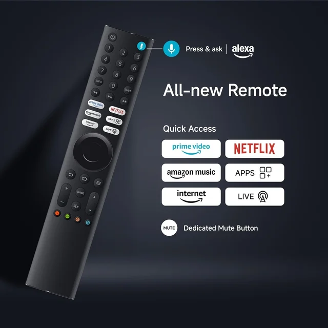 XIAOMI Xiaomi 108 cm (43 inch) FX Ultra HD 4K Smart LED Fire TV - FX Ultra HD