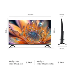 XIAOMI Xiaomi 108 cm (43 inch) FX Pro QLED Ultra HD 4K Smart Fire TV - FX Pro