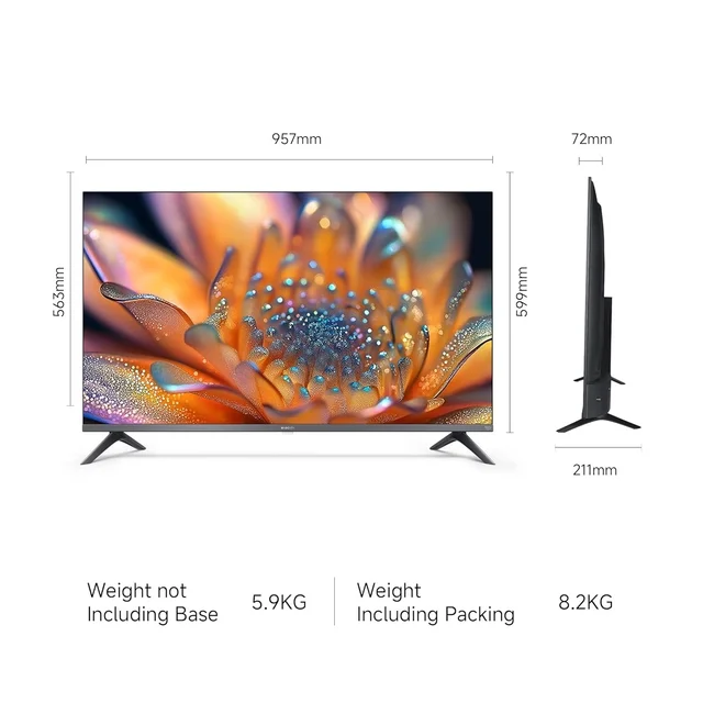 XIAOMI Xiaomi 108 cm (43 inch) FX Pro QLED Ultra HD 4K Smart Fire TV - FX Pro