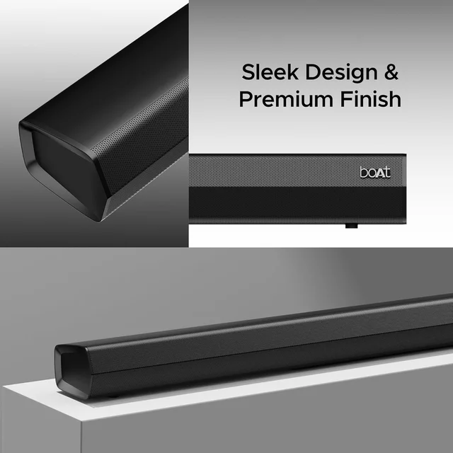 boAt Boat Aavante Bar 3600/3500, 500W Signature Sound,5.1CH, Wall Mountable Design, Bass & Treble with Master Remote Control, Bluetooth Sound Bar, Home Theatre Soundbar Speaker - 3500/3600 500W