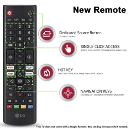 LG 55" 4k UHD webos, Magic Remote,Voice command(3 year warranty) 55UA831C0LA (2025) - 55UA831C0LA