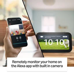 Amazon Echo Show 5 (latest model) | Smart display with Alexa, 2x bass speaker, clearer sound, camera for home monitoring, bluetooth | Charcoal - ECHO SHOW 5 - 3RD GEN, Charcoal