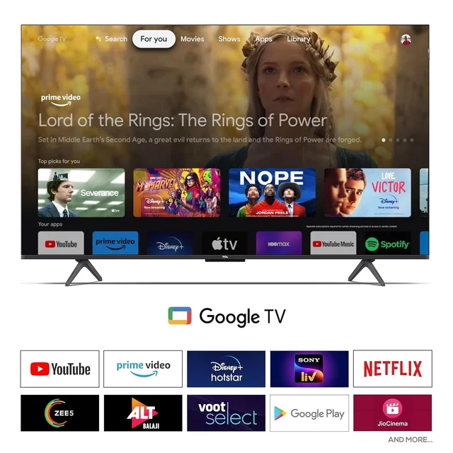TCL 55" QLED 4K UHD TV with 2.1ch ONKYO built in woofer, 120hz rate (C61B, C655) - 55C655