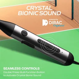 boAt Boat Rockerz 280 ANC w/Crystal Bionic Sound Powered by Dirac Opteo, Active Noise Cancellation, 13mm Drivers, ASAP Charge, 24H Playback & ENx Tech in- Ear Bluetooth Neckband - Rockerz 280 ANC