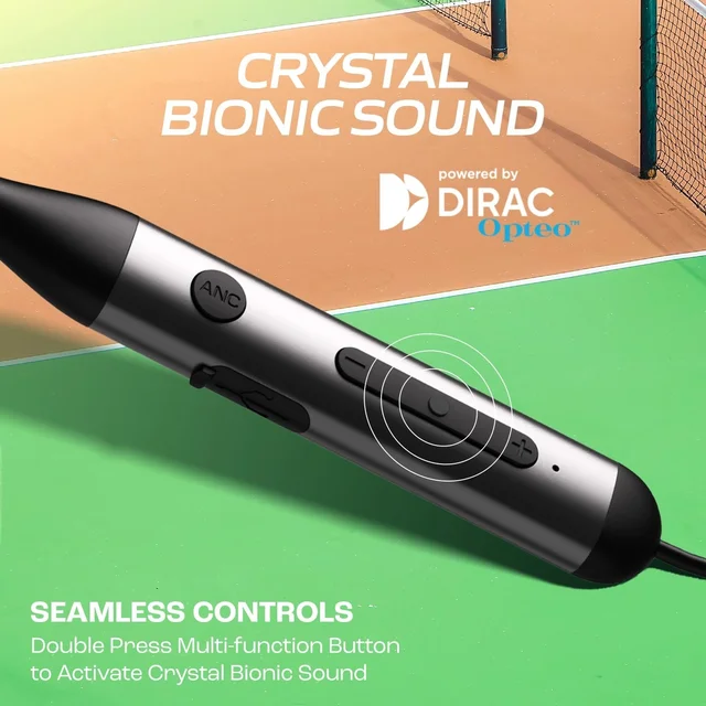 boAt Boat Rockerz 280 ANC w/Crystal Bionic Sound Powered by Dirac Opteo, Active Noise Cancellation, 13mm Drivers, ASAP Charge, 24H Playback & ENx Tech in- Ear Bluetooth Neckband - Rockerz 280 ANC