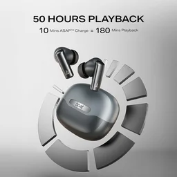 boAt Boat Airdopes Prime 701 ANC, 46dB Hybrid ANC, 50Hr Battery, Real Spatial Audio,Multidevice Connect,App Support, Bluetooth Earbuds, TWS Ear Buds Wireless Earphones with mic - 701 ANC