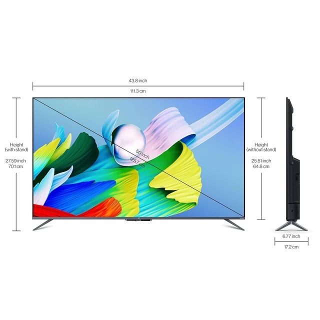 OnePlus 50 inch (U1S) model 4k UHD,Bezel Less, Android TV - 50U1S