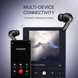boAt Boat 2025 Launch Airdopes Prime 511, Volume Swipe Control, 50hrs Battery, 4Mics ENx, Multipoint Connection, App Support, Bluetooth Earbuds, TWS Ear Buds Wireless Earphones with mic - PRIME 511