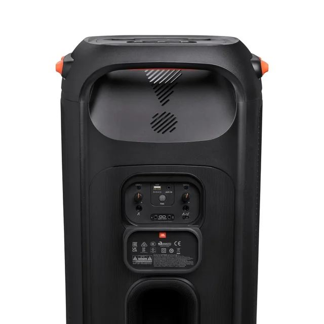 JBL Partybox Encore Essential 2 Wireless Bluetooth Party Speaker, AI Sound Boost, Dynamic Light Show, Upto 15Hrs Playtime, Multi-Speaker Connection by Auracast, Guitar & Mic Inputs, PartyBox App-Black - ENCORE ESSENTIAL 2