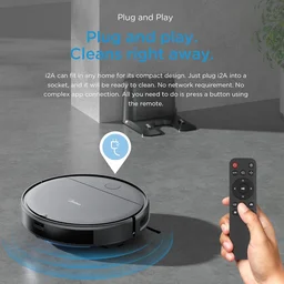 Midea I2a Robotic Vacuum Cleaner- BlackMI2AINBK @2241 (DPF) - MI2AINBK @2241 (DPF)