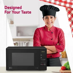 LG 20 L Solo Microwave Oven (MS2043DB, Black, with i-wave technology) - MS2043DB