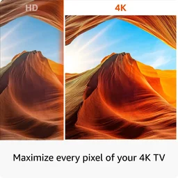Amazon Fire TV Stick 4K (newest model), start streaming in 4K, Alexa voice search, stream lakhs of movies & episodes, free and live TV - TV STICK 4K, Black