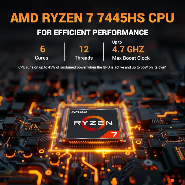 ASUS TUF A15, AMD Ryzen 7 7445HS, Gaming Laptop(RTX 3050-4GB/75W TGP/16GB RAM/512GB SSD/FHD/15.6"/144Hz/Backlit Keyboard/48Whrs/Win11/MS Office24/Graphite Black/2.3 Kg) FA506NCG-HN200WS - 39.62 cm (15.6 Inch), Black, Ryzen 7 Hexa Core, 512 GB, 16 GB, DDR5, 7445HS, up to 4.7 GHz, SSD, NO, AMD, NVIDIA GeForce RTX 3050, Windows 11 Home, Laptop, Power Adaptor, User Guide, Warranty Documents, GDDR6, 4 GB