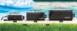 Sony New ULT Field 3 Wireless Bluetooth Speaker, 24hrs Playtime, Massive Bass, Hands Free Calling, Shoulder Strap, IP67 Water, Dust & Rustproof, Quick Charging - ULT30 FIELD 3