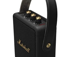 MARSHALL Marshall Stockwell II Portable Bluetooth Speaker with 20+ Hours of Portable Playtime, (360° Sound), Water-Resistant (IPX4) – Black & Brass - STOCKWELL 2