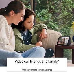 Amazon Echo Show 5 (latest model) | Smart display with Alexa, 2x bass speaker, clearer sound, camera for home monitoring, bluetooth | Charcoal - ECHO SHOW 5 - 3RD GEN, Charcoal