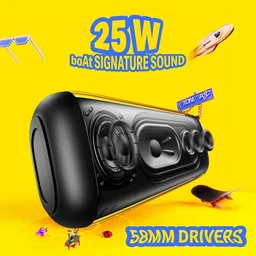 boAt Boat Stone Arc Pro, Spatial Audio, 25W Signature Sound, 58mm Drivers, Upto 12 Hrs Battery, Broadcast & App Support, Bluetooth Speaker, Wireless Speaker, Portable Speaker - ARC PRO 25W
