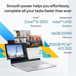 ASUS Vivobook 15, (i5 14th Gen) Intel Core 5 120U,Thin & Light Laptop (16GB RAM/512GB SSD/FHD/15.6"/60Hz/Backlit Keyboard/Windows 11/Office 2021/Cool Silver/1.70 kg) X1504VAP-BQ224WS - 39.62 cm (15.6 Inch), Silver, Intel Core 5, 12th Gen, 512 GB, 16 GB, DDR4, 5 GHz, SSD, NO, Intel, Windows 11 Home, Laptop, Power Adaptor, User Guide, Warranty Documents