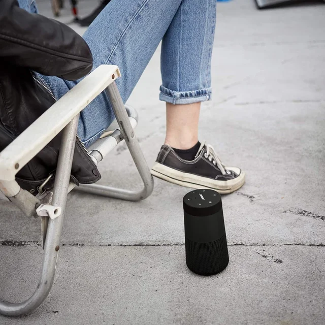 Bose SoundLink Revolve (Series II), Portable Bluetooth Speaker with 360° Sound,13 Hours of Battery Life,Water & Dust Resistant - SOUNDLINK REVOLVE +