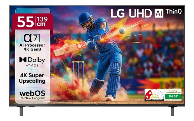 LG 55" 4k UHD webos, Magic Remote,Voice command(3 year warranty) 55UA831C0LA (2025)