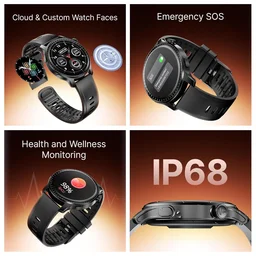 boAt Ultima Summit Smartwatch with 1.43" AMOLED Display, Cloud Watch Faces, Emergency SOS, Functional Crown - ULTIMA SUMMIT