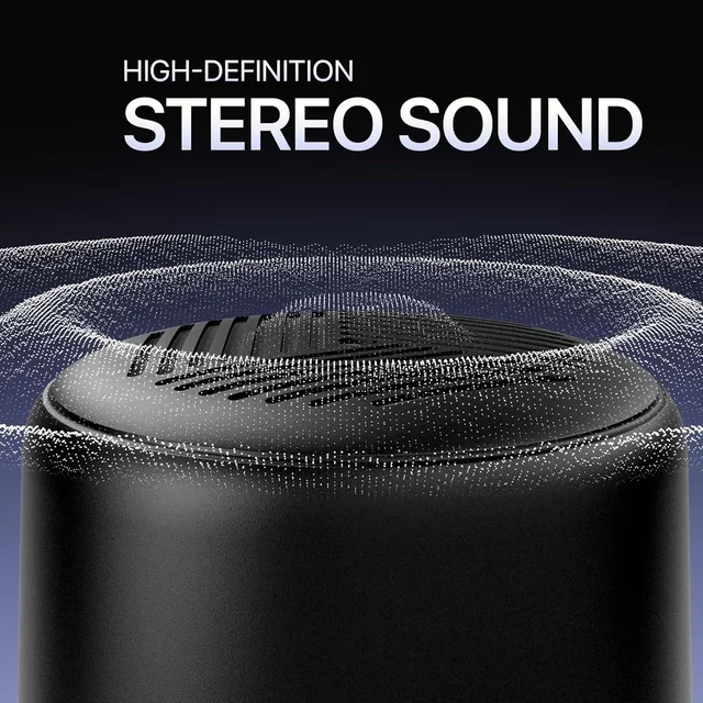 MIVI Mivi Play Bluetooth Speaker with 12 Hours Playtime. Wireless Speaker Made in India with Exceptional Sound Quality, Portable and Built in Mic - PLAY