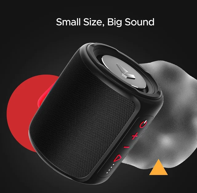 boAt Boat Stone 352/358 Bluetooth Speaker with 10W RMS Stereo Sound, IPX7 Water Resistance, TWS Feature, Up to 12H Total Playtime, Multi-Compatibility Modes, Free Music Streaming on JioSaavn - 358 10W