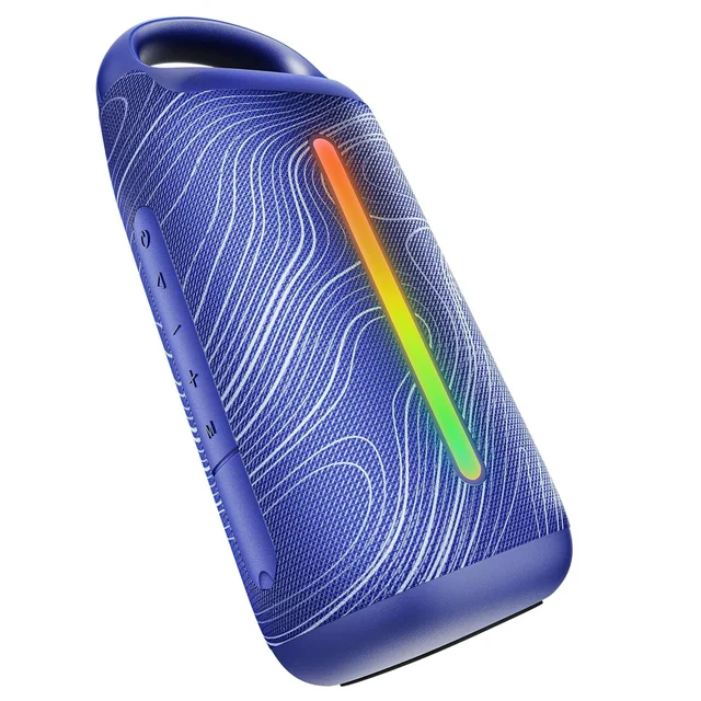 boAt Stone Arc, 20W Signature Sound, 58mm Drivers, Upto 12 Hrs Battery, RGB LEDs, TWS Feature, IPX5, BT v5.4, w/Mic, Bluetooth Speaker, Wireless Speaker, Portable Speaker