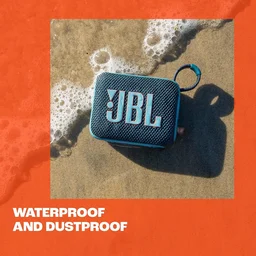 JBL JBL Go 4, Wireless Ultra Portable Bluetooth Speaker, Pro Sound, Vibrant Colors, Water & Dust Proof, Type C - GO 4