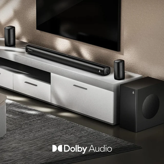 boAt boAt Aavante Prime 5.1 4050D, Dolby Audio, Multi Connect,Wireless Satellites,EQ Modes 400 W Bluetooth Soundbar - PRIME 400W
